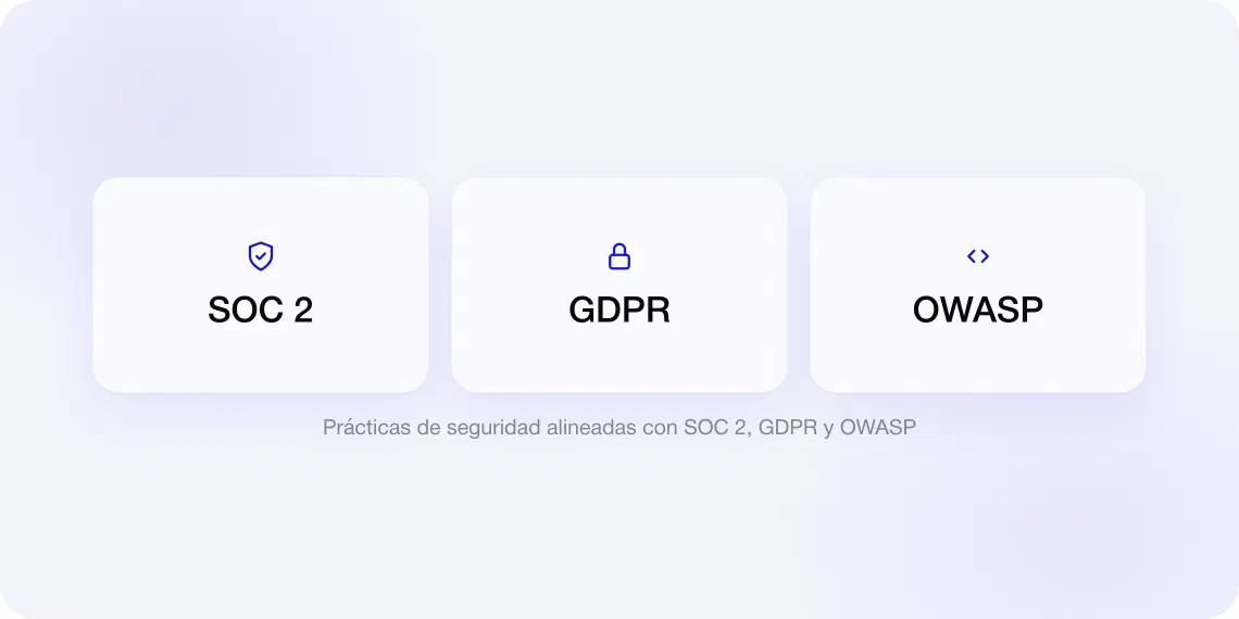 SOC 2, GDPR y OWASP